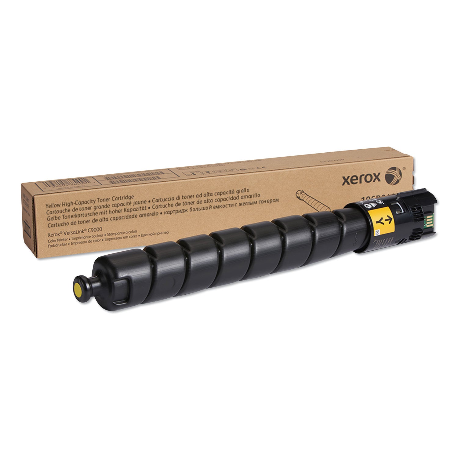 HP 106R04064 Standard Yield Yellow Toner Cartridge - 12,300 Page Yield | Compatible with Laser Printers for Office & Home Use