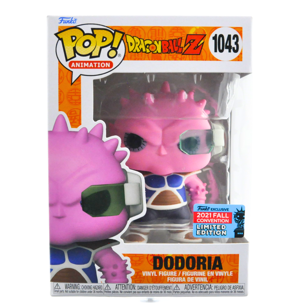 Funko Pop! Dodoria Dragon Ball Z Action Figure - 2021 Fall Convention Exclusive Collectible for Anime Fans & Gift Ideas