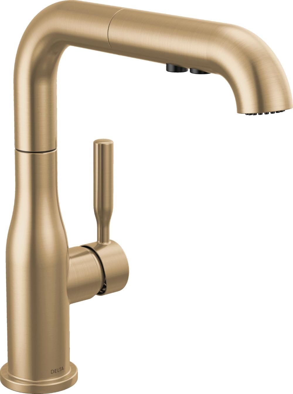Delta Almari Pull-Out Kitchen Faucet with Magnetic Docking - Champagne Bronze 16943-CZ-DST | Gold Finish Pull-Down Sprayer Kitchen Sink Faucet for Modern Homes (Perfect for Washing Dishes, Filling Pots & Cleaning Countertops)