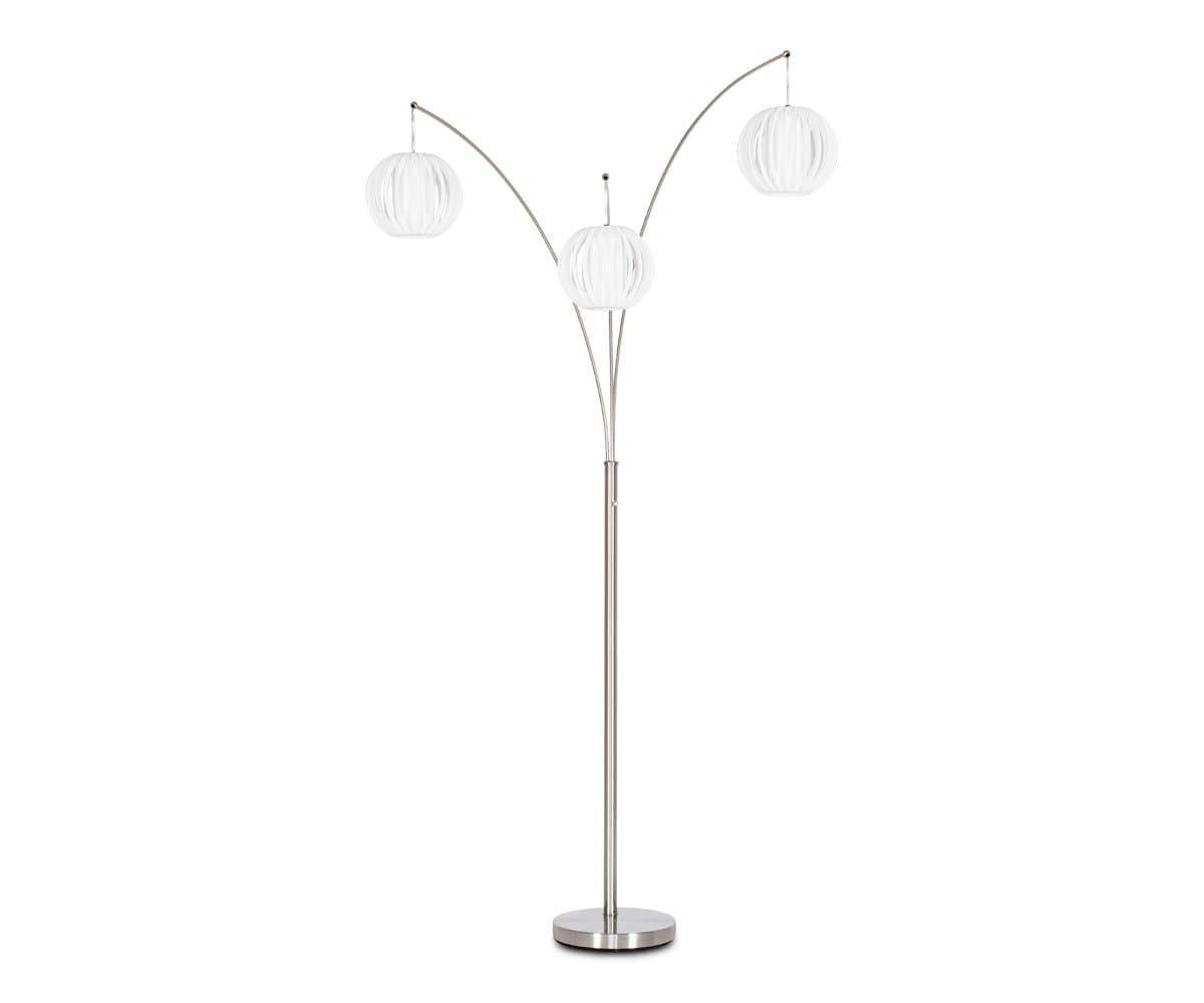 Deion 3 Lite Arch Lamp - Modern LED Floor Lamp with Adjustable Height, Dimmable Lighting for Living Room, Bedroom, or Office - Perfect for Reading, Working, and Creating Ambient Lighting