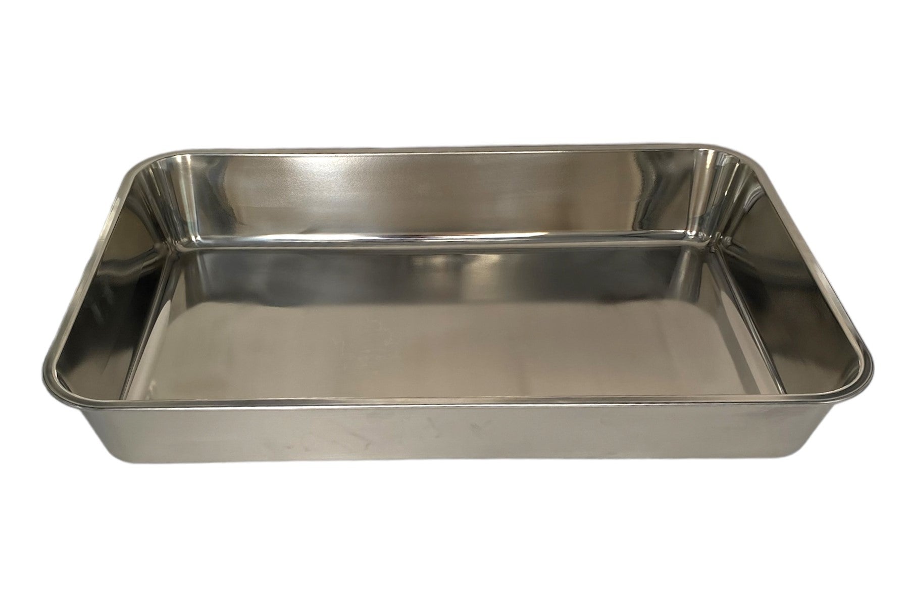 Stainless Steel 22.75x14.5x3.5 Inch Rectangular Baking Pan - Commercial Grade Cookie Sheet for Oven, Perfect for Baking Cakes, Brownies, Lasagna & Sheet Pan Meals