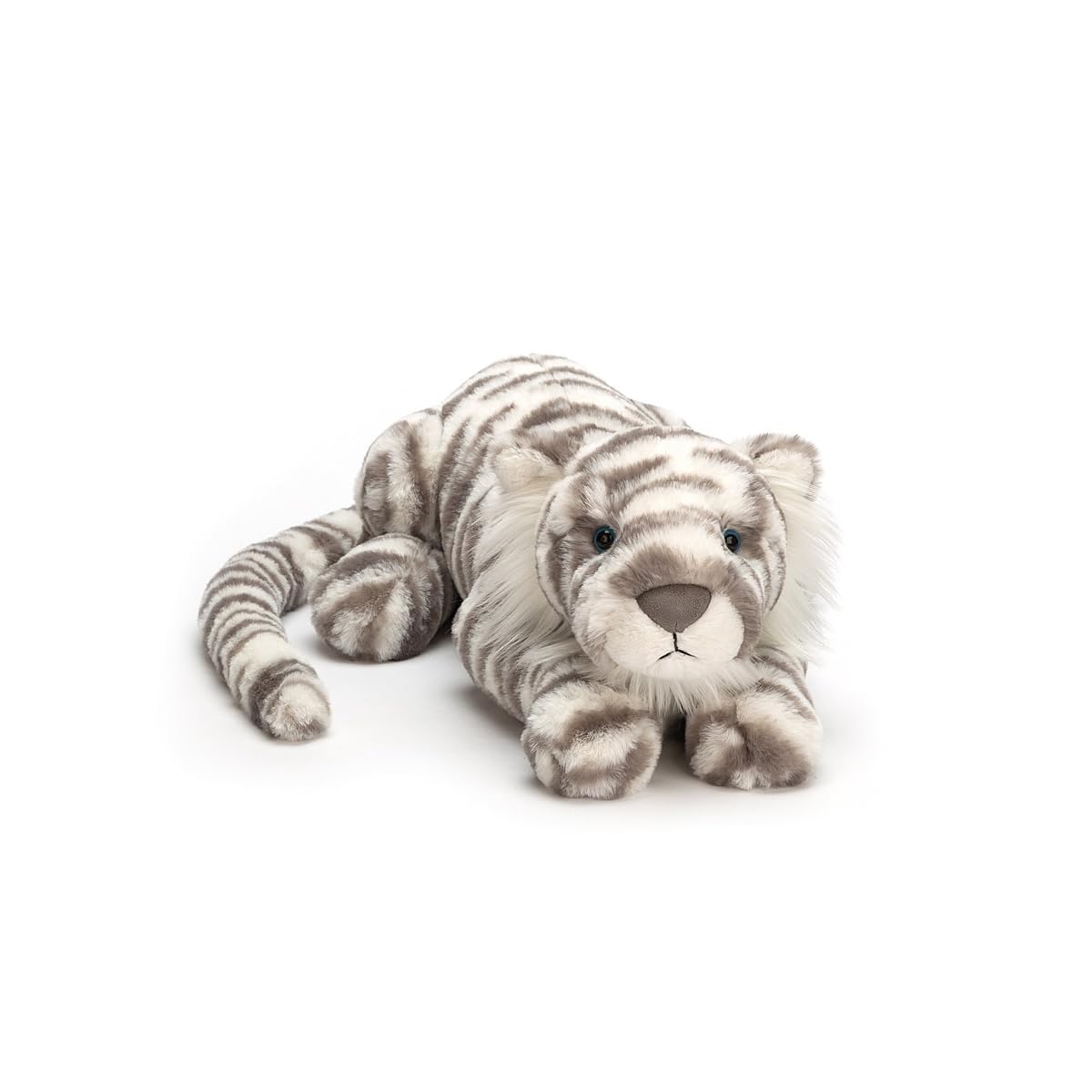 Jellycat Sacha Snow Tiger Stuffed Animal - 22.5