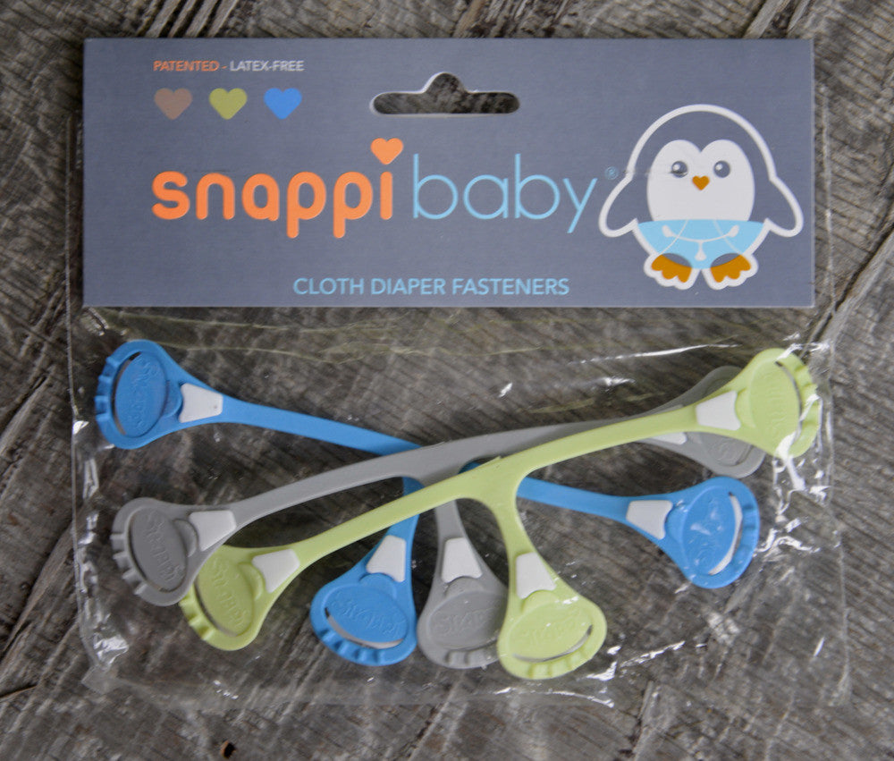 Snappi Cloth Diaper Fasteners - Secure & Adjustable Baby Diaper Clips for Newborns & Toddlers - Perfect for Cloth Diapering, Swim Diapers & Baby Fashion Accessories