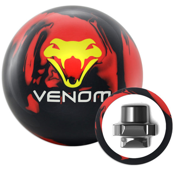 Motiv Lethal Venom Bowling Ball | High Performance Reactive Resin | Perfect for League Play & Tournament Competition
