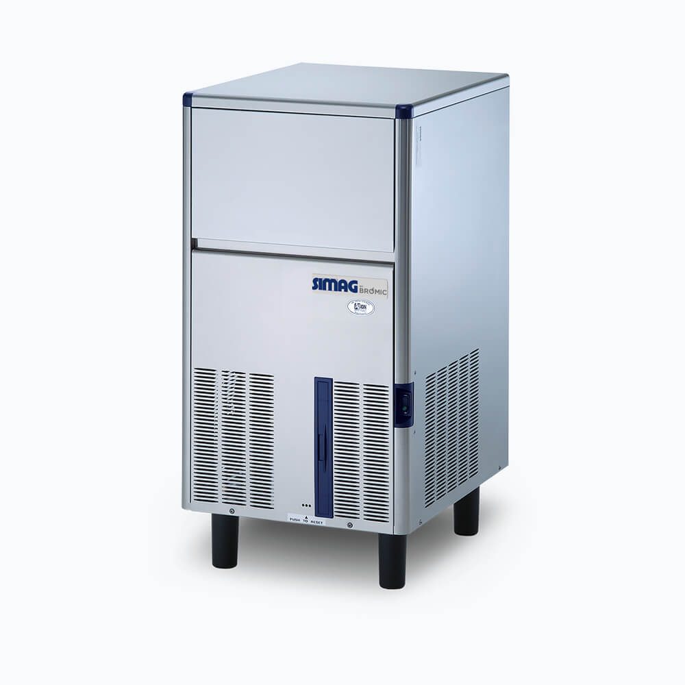 Bromic Self Contained Ice Maker - 47kg/24h Hollow Cube Ice Machine for Bars, Restaurants & Home Use
