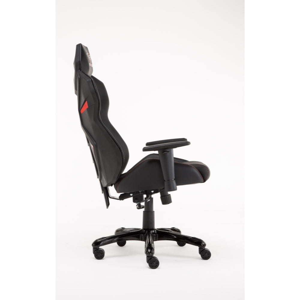 PRO X SERIES 096 Ergonomic Gaming Chair with Lumbar Support - Black - Perfect for PC, Console Gaming & Home Office