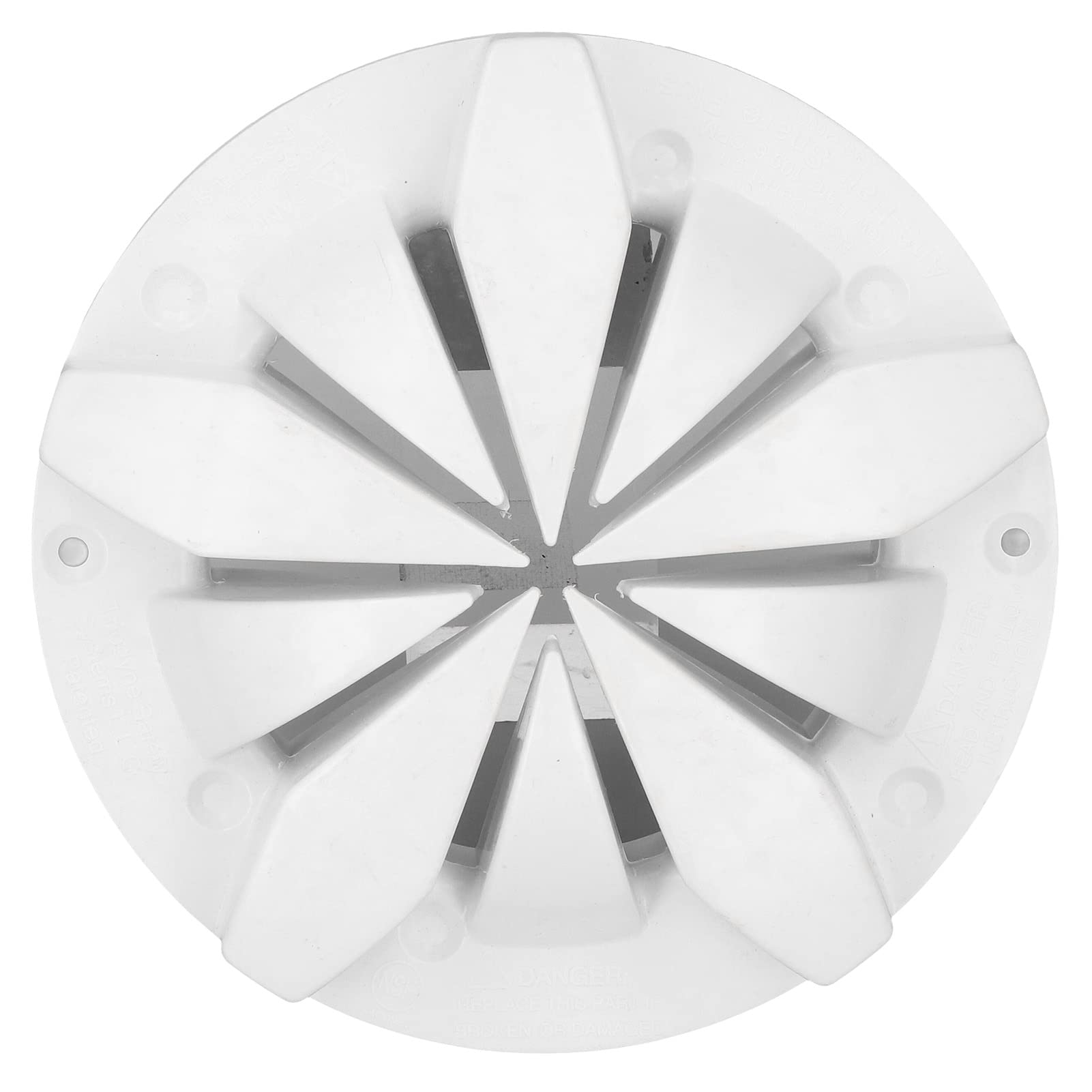 PVC White Round Swimming Pool Main Drain Floor Drain - Hot Spring & Spa Bathroom Water Inlet Accessory for Efficient Water Draining | Perfect for Inground Pools, Jacuzzis, and Luxury Spa Installations