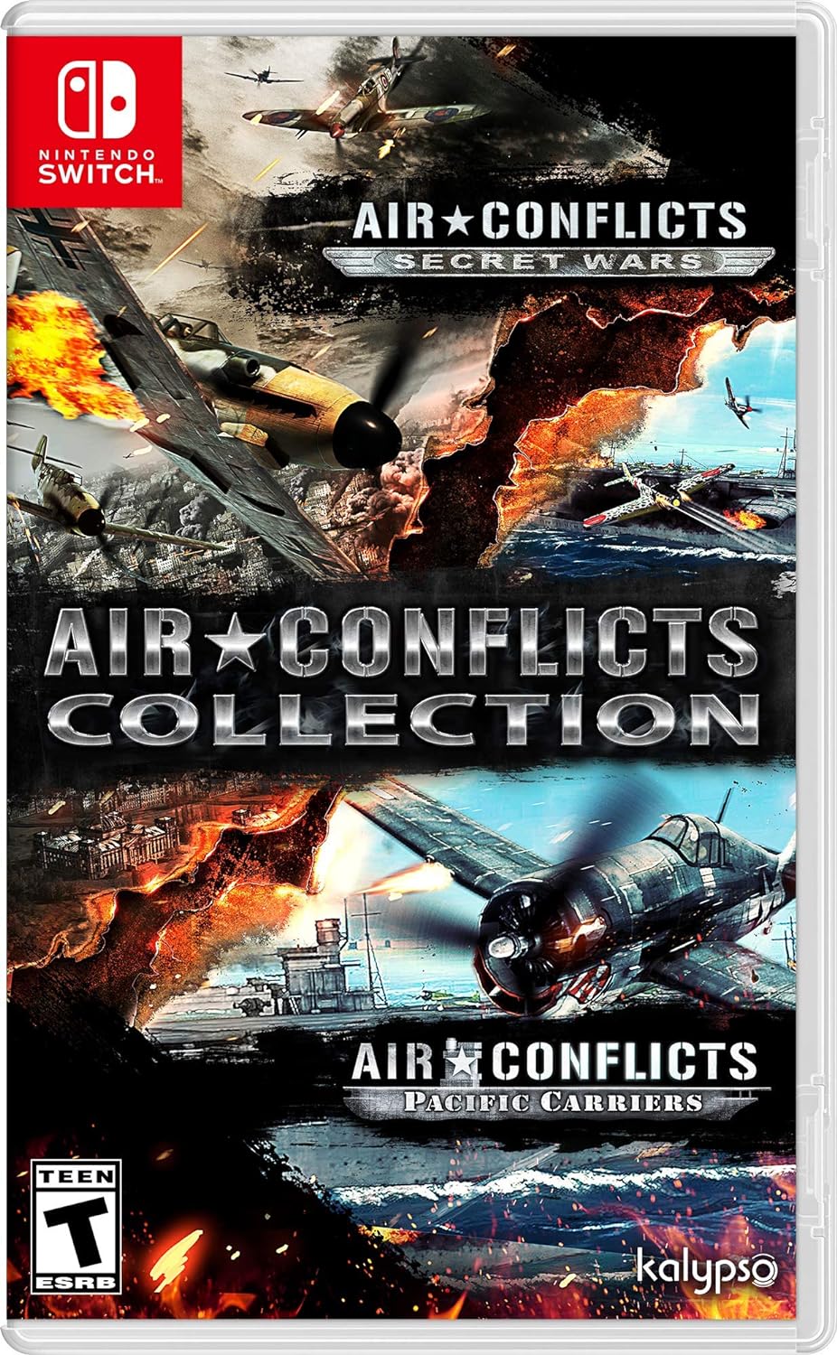 Air Conflicts Collection - WWII Combat Flight Simulator Game for Nintendo Switch | Battle in the Skies | Perfect for Aviation Enthusiasts & History Buffs