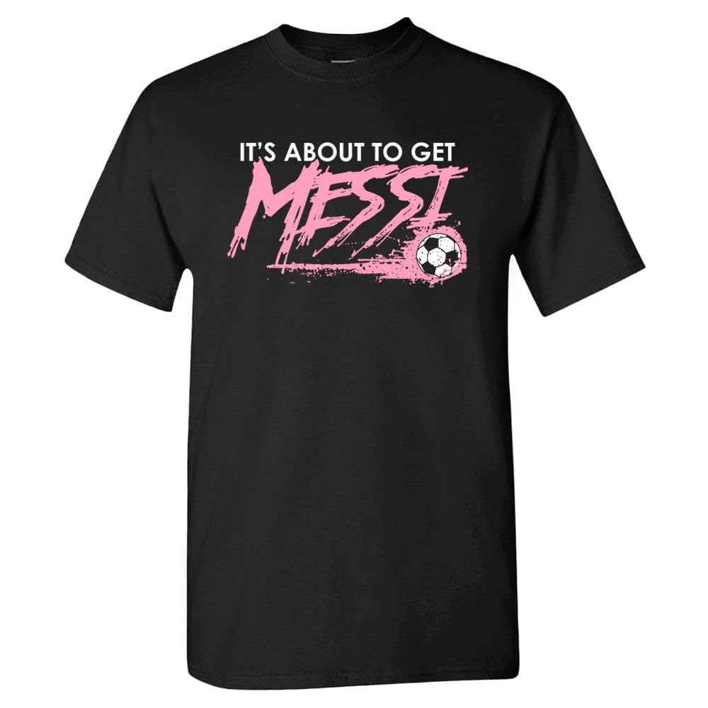 Messi Miami Soccer Jersey - Official Lionel Messi Men's Fan Apparel for Inter Miami CF Games & Soccer Enthusiasts - Perfect for Match Days, Fan Events & Soccer Parties