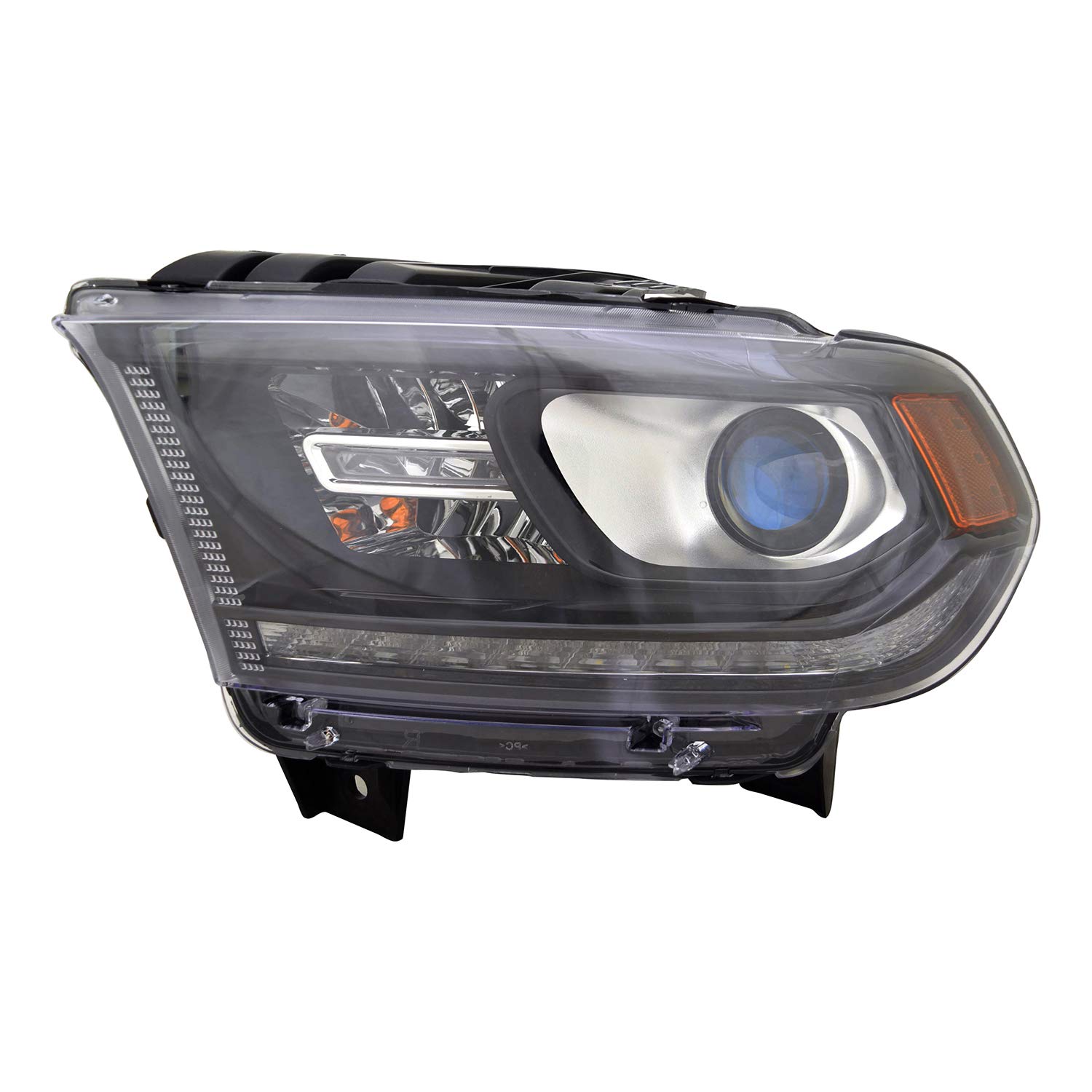TYC Left Headlight Assembly Compatible with 2016-2020 Dodge Durango - Replacement Headlamp for Improved Night Driving Safety