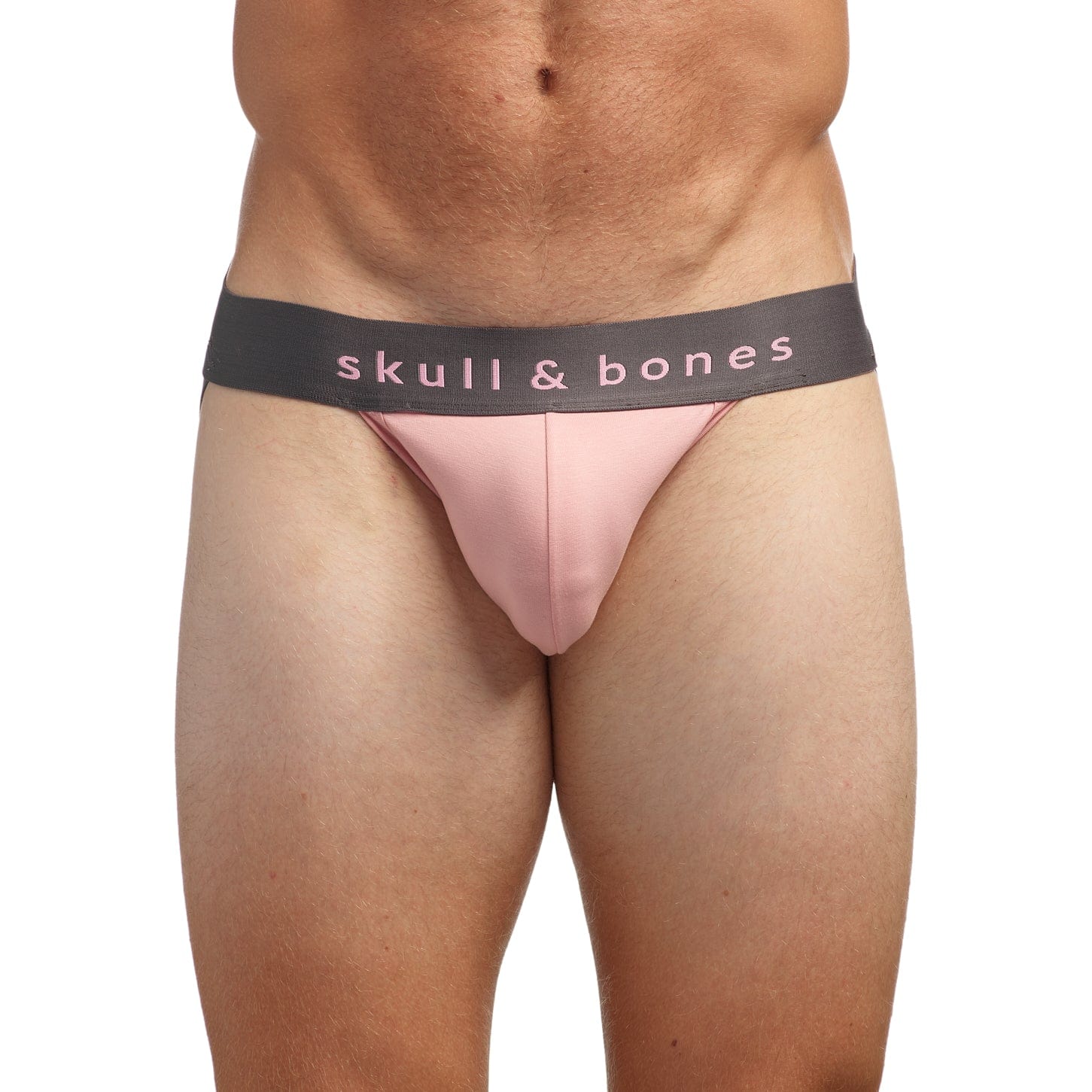 Just the Bones Jock Pink - Comfortable Athletic Support Underwear for Men | Perfect for Gym, Running & Sports Activities