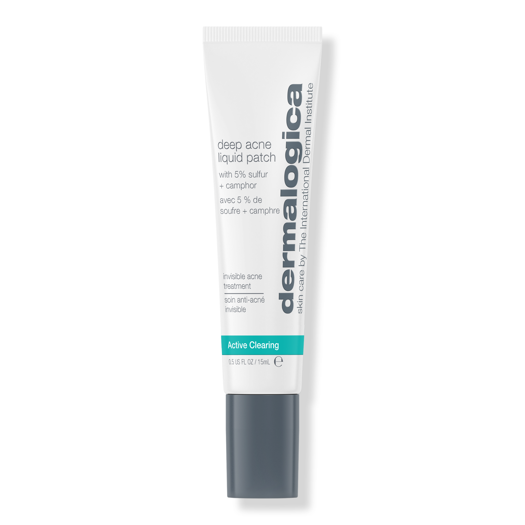 Dermalogica Deep Acne Liquid Patch - Invisible Acne Treatment for Face, Fast-Acting Pimple Spot Treatment with Salicylic Acid | Perfect for Overnight Acne Relief & On-the-Go Skincare