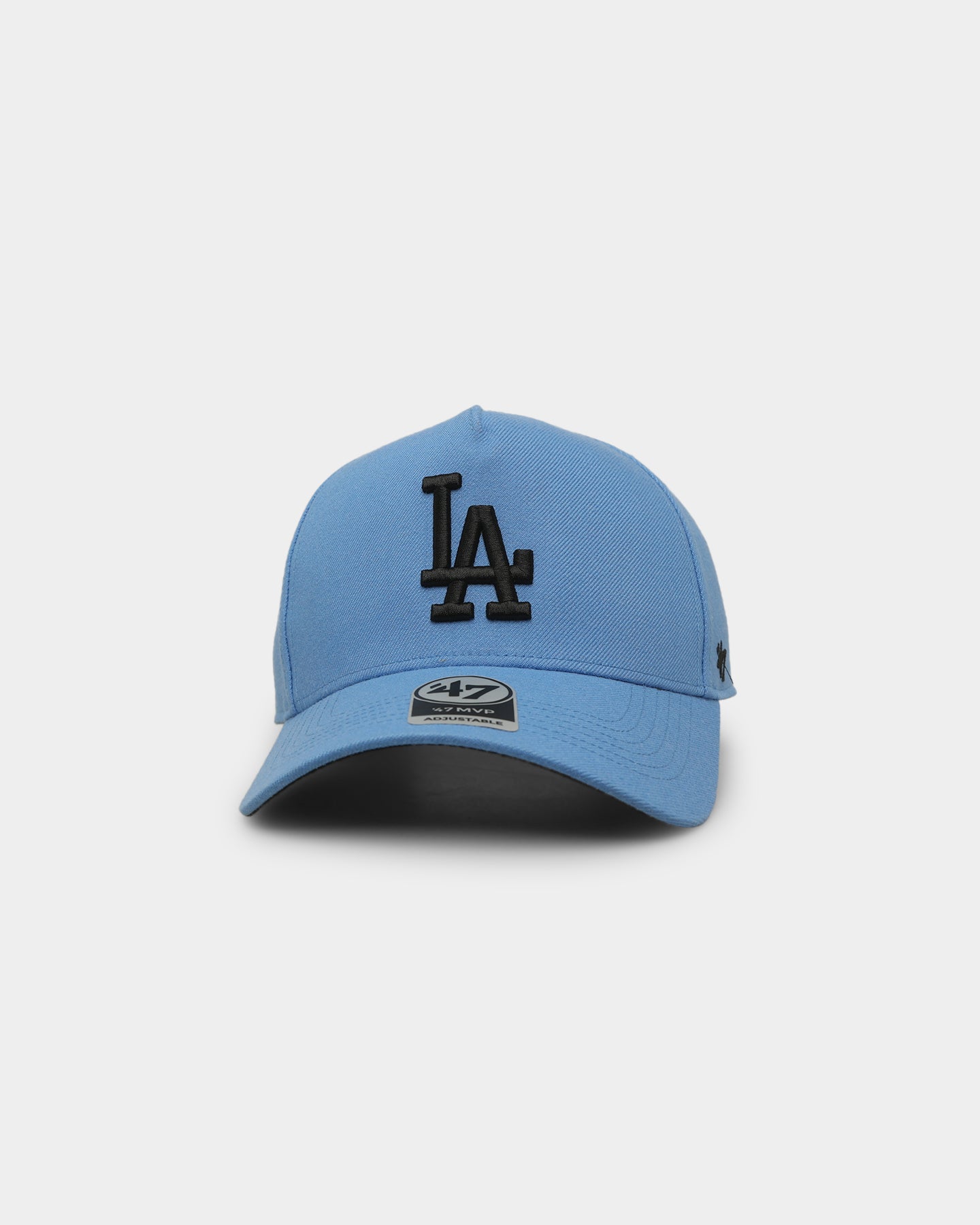 47 Brand Los Angeles Dodgers MVP DT Snapback Hat - Adjustable Periwinkle Blue Baseball Cap for Men & Women - Perfect for Games, Streetwear & Sports Fan Collections