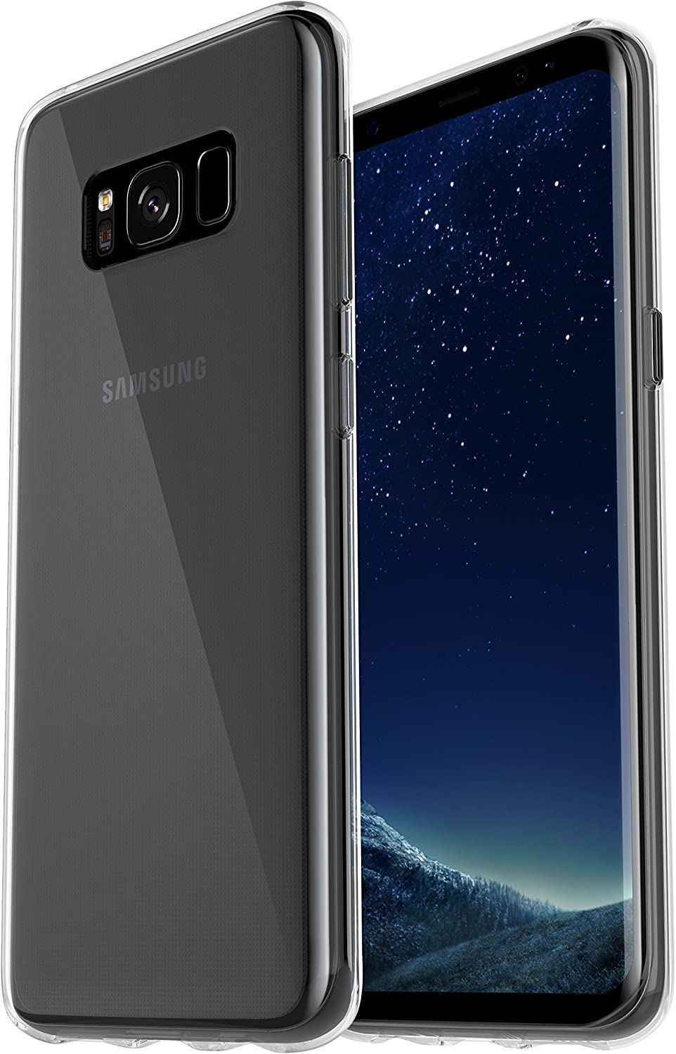 Otterbox Clearly Protected Case for Samsung Galaxy S8 - Clear Protective Phone Cover (Model 77-55295) | Slim Shockproof Design for Everyday Use & Outdoor Activities