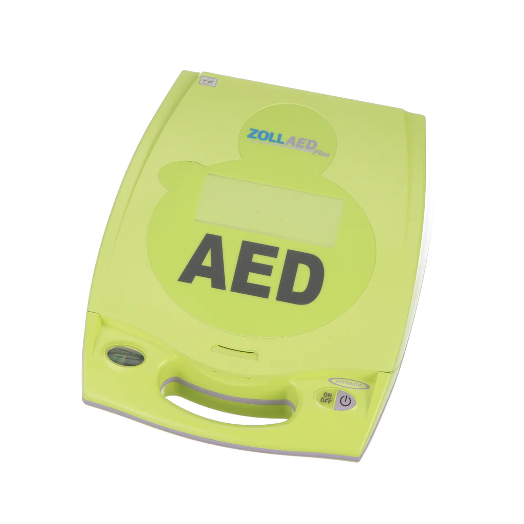 ZOLL AED PLUS Semi-Automatic Defibrillator - Portable Emergency Heart Rescue Device for Cardiac Arrest - Ideal for Homes, Offices & Public Spaces