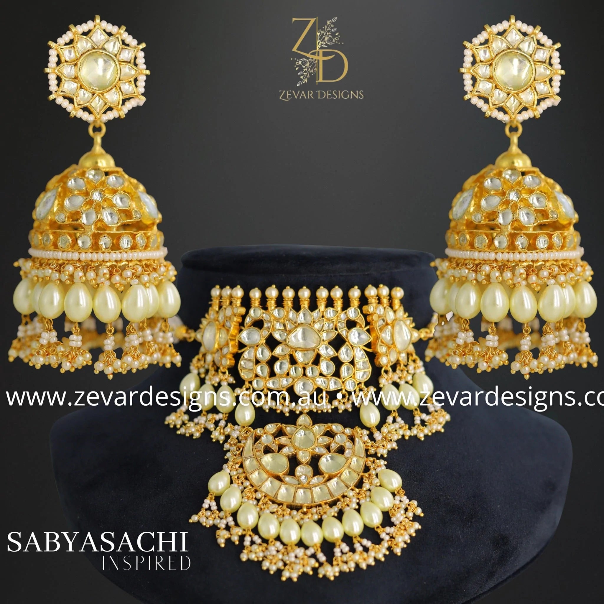 Stylish Pachi Kundan Choker Set - Elegant Indian Jewelry for Women - Perfect for Weddings, Parties & Special Occasions