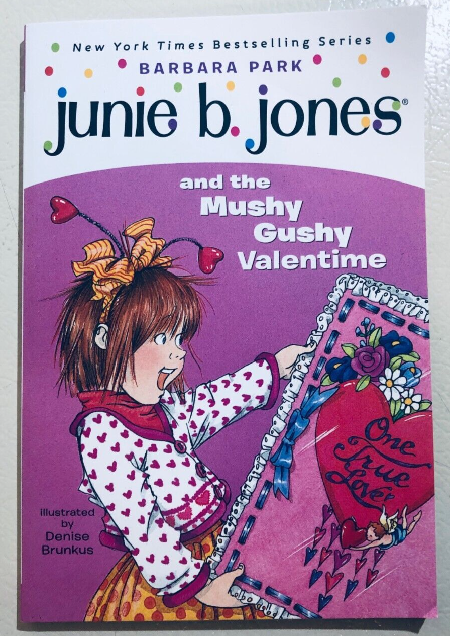 Junie B. Jones Book #14: The Mushy Gushy Valentine - Children's Chapter Book for Early Readers | Perfect for Valentine's Day Gifts & Classroom Reading Activities