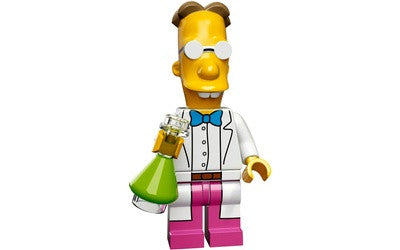 Professor Frink LEGO Minifigure - The Simpsons Series 2 Collectible Toy for Fans & Display | Perfect for LEGO Collections, Themed Parties & Home Decor