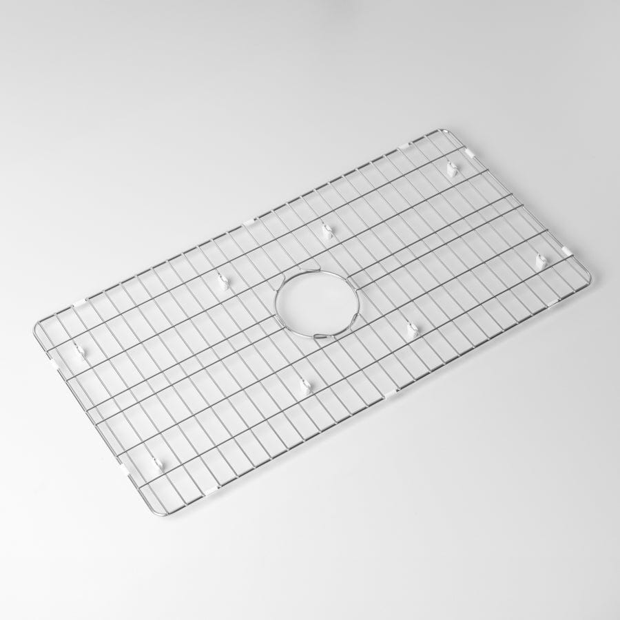 Farmhouse Sink Protector Large - Stainless Steel Sink Grid for Kitchen, Heavy Duty Sink Bottom Guard - Perfect for Farmhouse, Apron, and Undermount Sinks - Protects Dishes & Prevents Scratches (Use for Washing Dishes, Pots & Pans)