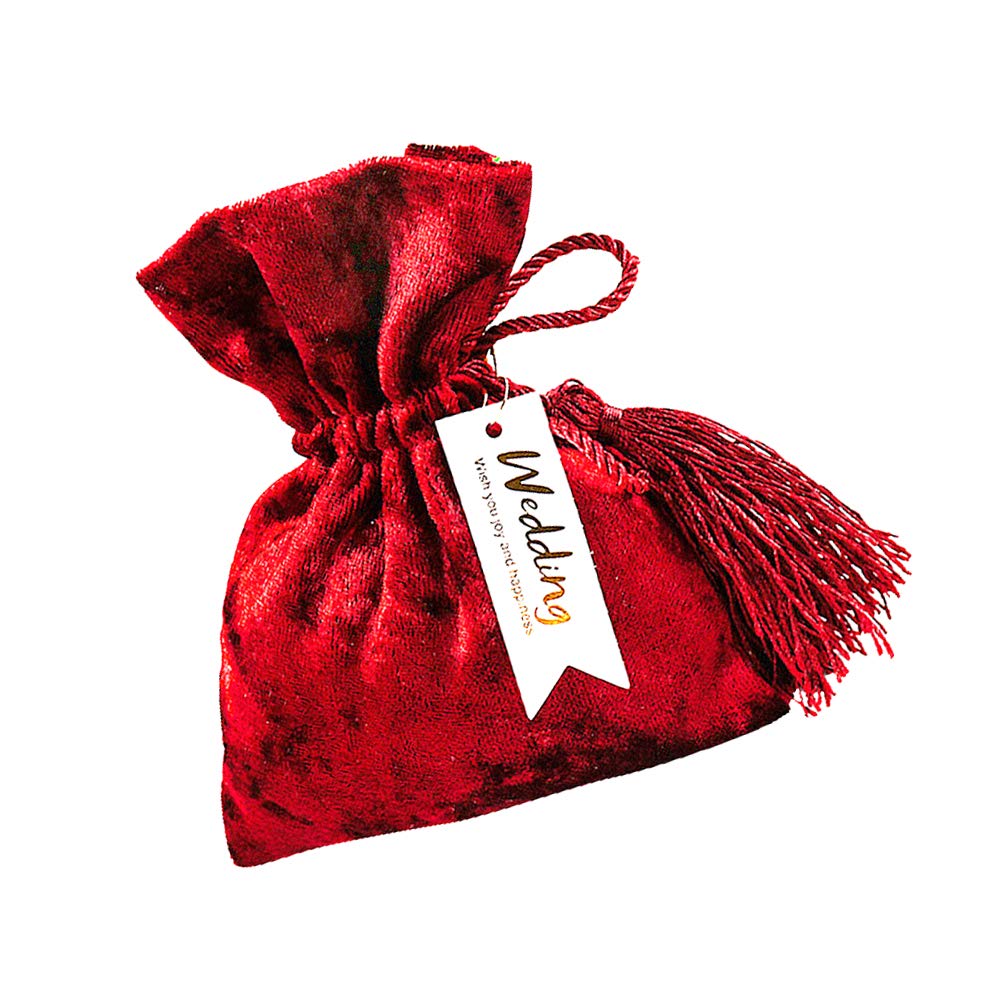 10 Pack Velvet Drawstring Gift Bags with Tassel - Mini Jewelry Pouch for Christmas Wedding Birthday Favors | Lightweight Storage Bags for Candy, Jewelry & Small Gifts | Perfect for Party Favors, Bridesmaid Gifts & Holiday Presents