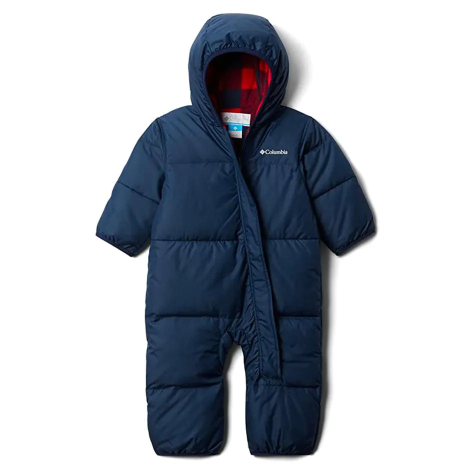 Columbia Collegiate Navy Infant Snuggly Bunny Bunting - Warm & Soft Baby Winter Outfit for Newborns & Toddlers - Perfect for Cold Weather, Outdoor Adventures & Photo Shoots