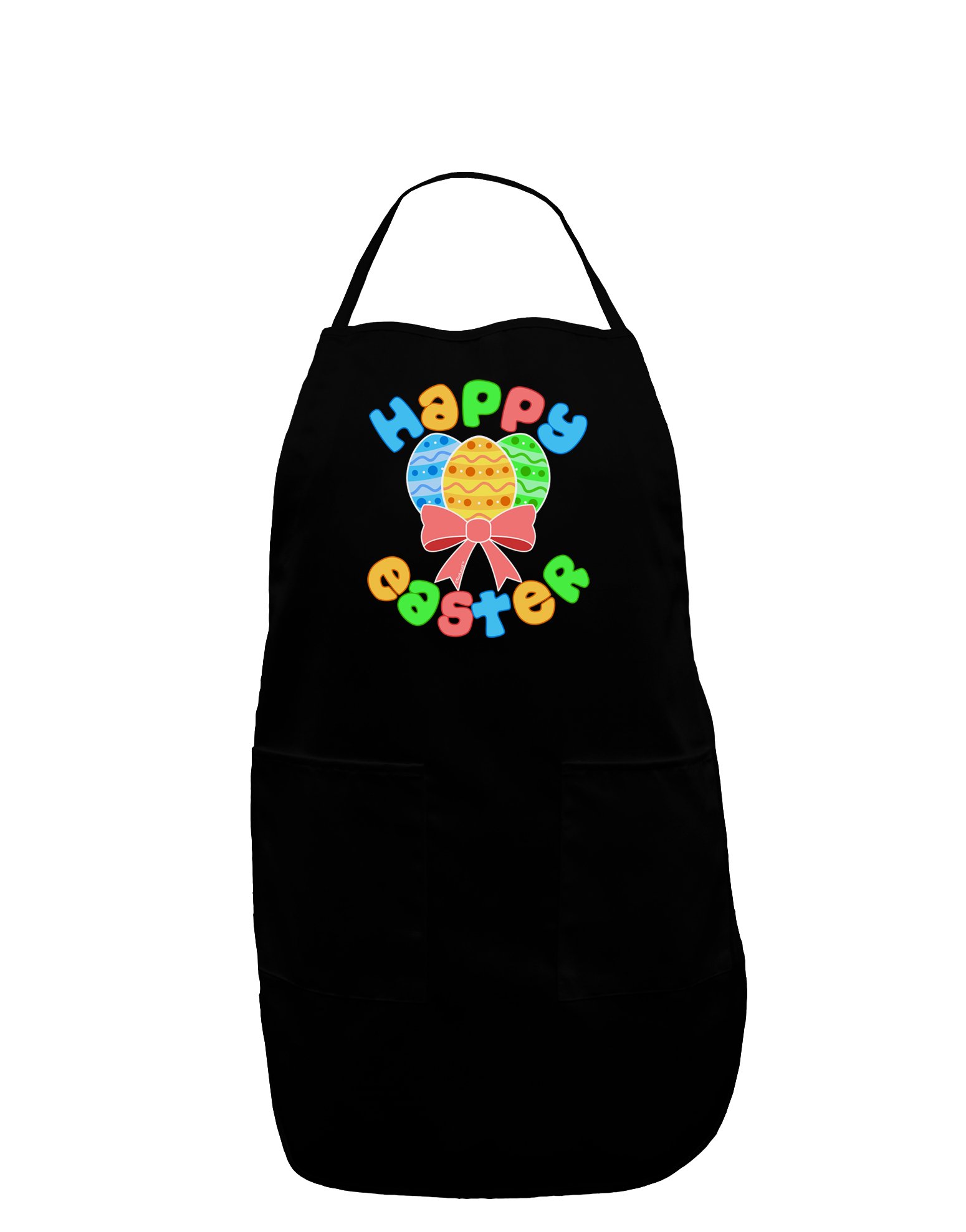 Happy Easter Dark Adult Apron - Funny Kitchen Apron for Cooking & Baking - Perfect for Easter Celebrations, BBQ Parties & Holiday Gatherings