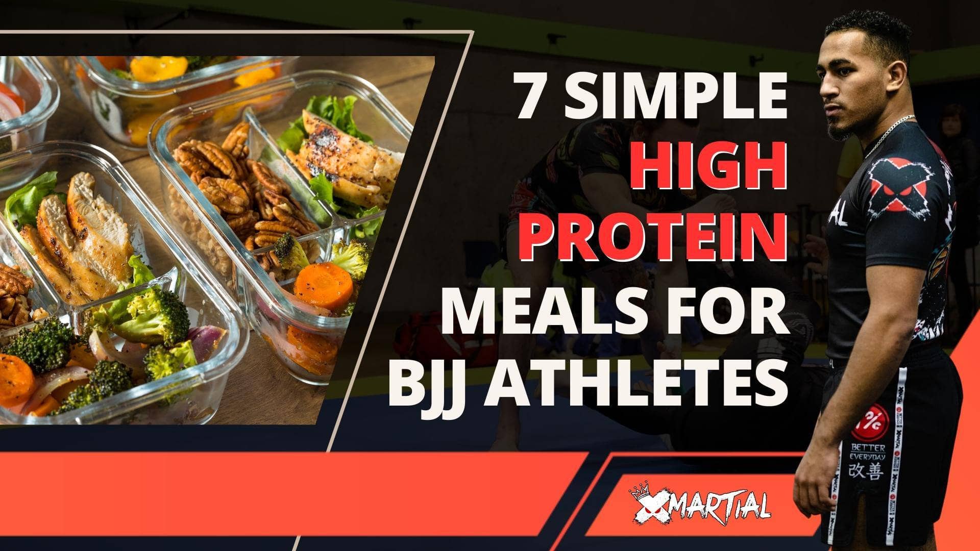 7 Simple High Protein Meals for BJJ Athletes | Quick & Nutritious Recipes for Brazilian Jiu-Jitsu Training | Perfect for Pre-Workout Fuel & Post-Training Recovery
