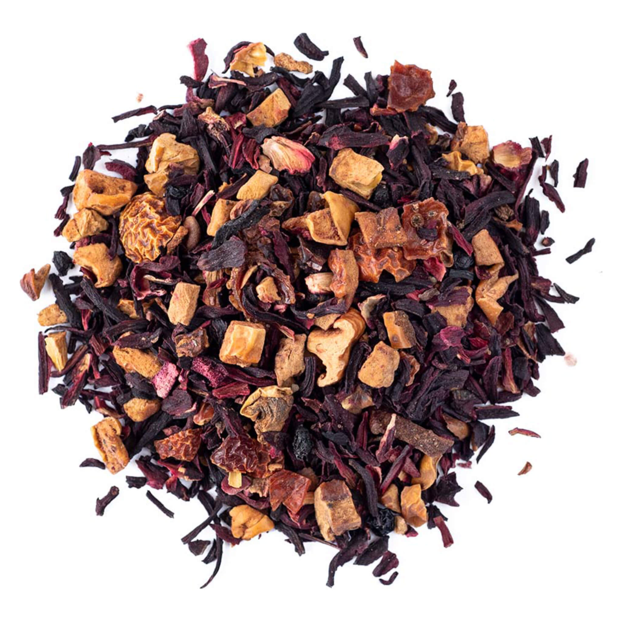 Organic Hibiscus Tea Bags - 100% Natural Herbal Tea for Detox & Relaxation - Perfect for Iced Tea, Hot Tea & Wellness Drinks