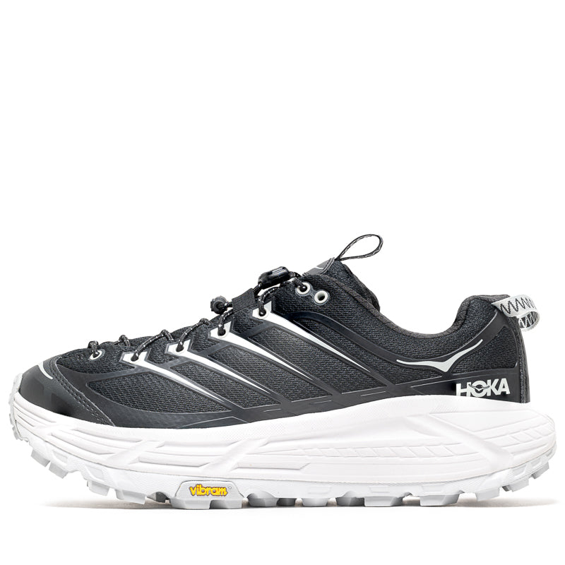 Hoka One One Mafate Three2 Trail Running Shoes for Men & Women - Black/Cosmic Grey | Ultra Cushioning for Hiking & Outdoor Adventures