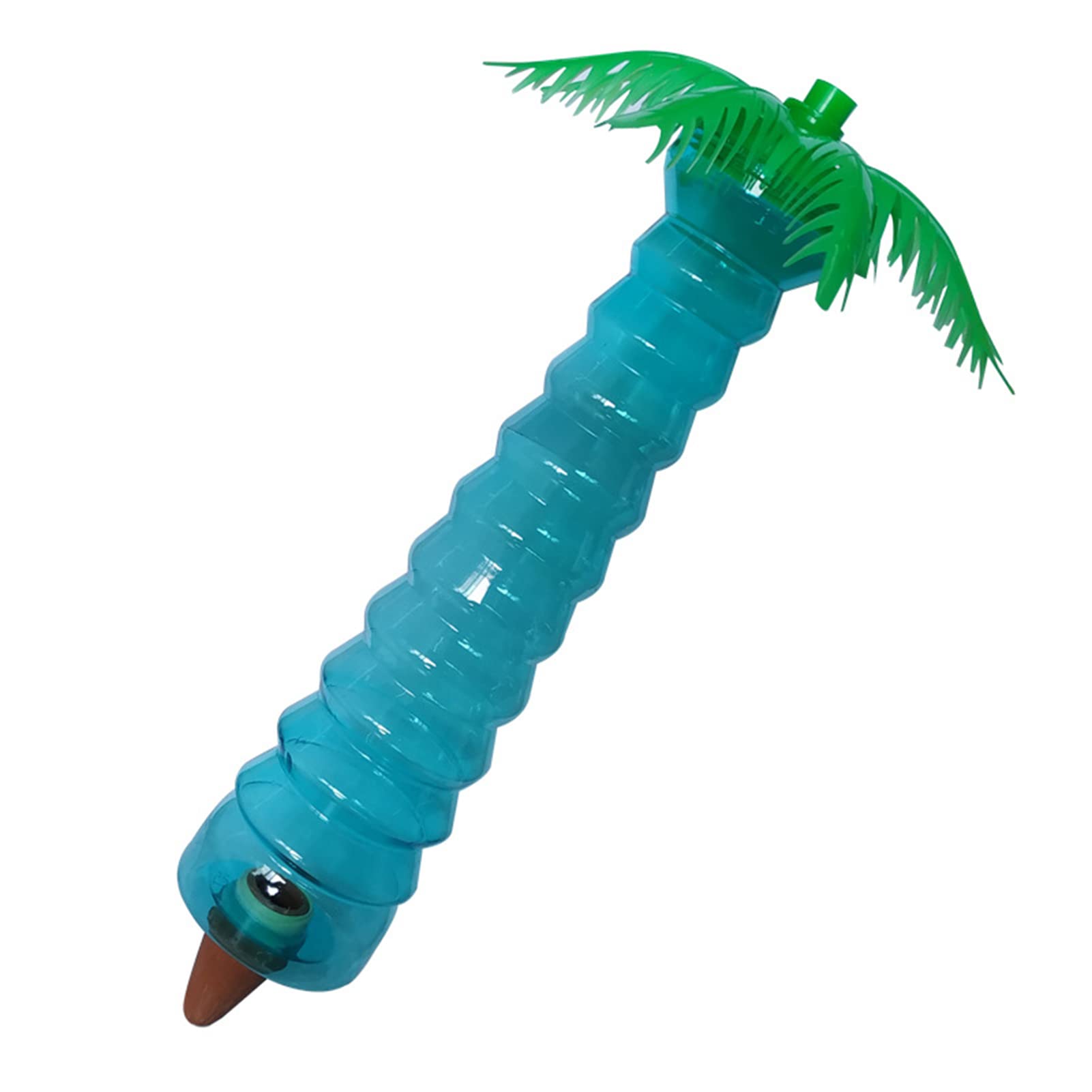 Self Watering Spikes for Plants - 500ml Automatic Plant Watering Globes, Blue Coconut Tree Design - Perfect for Outdoor Potted Plants, Vacation Plant Care & Garden Irrigation System