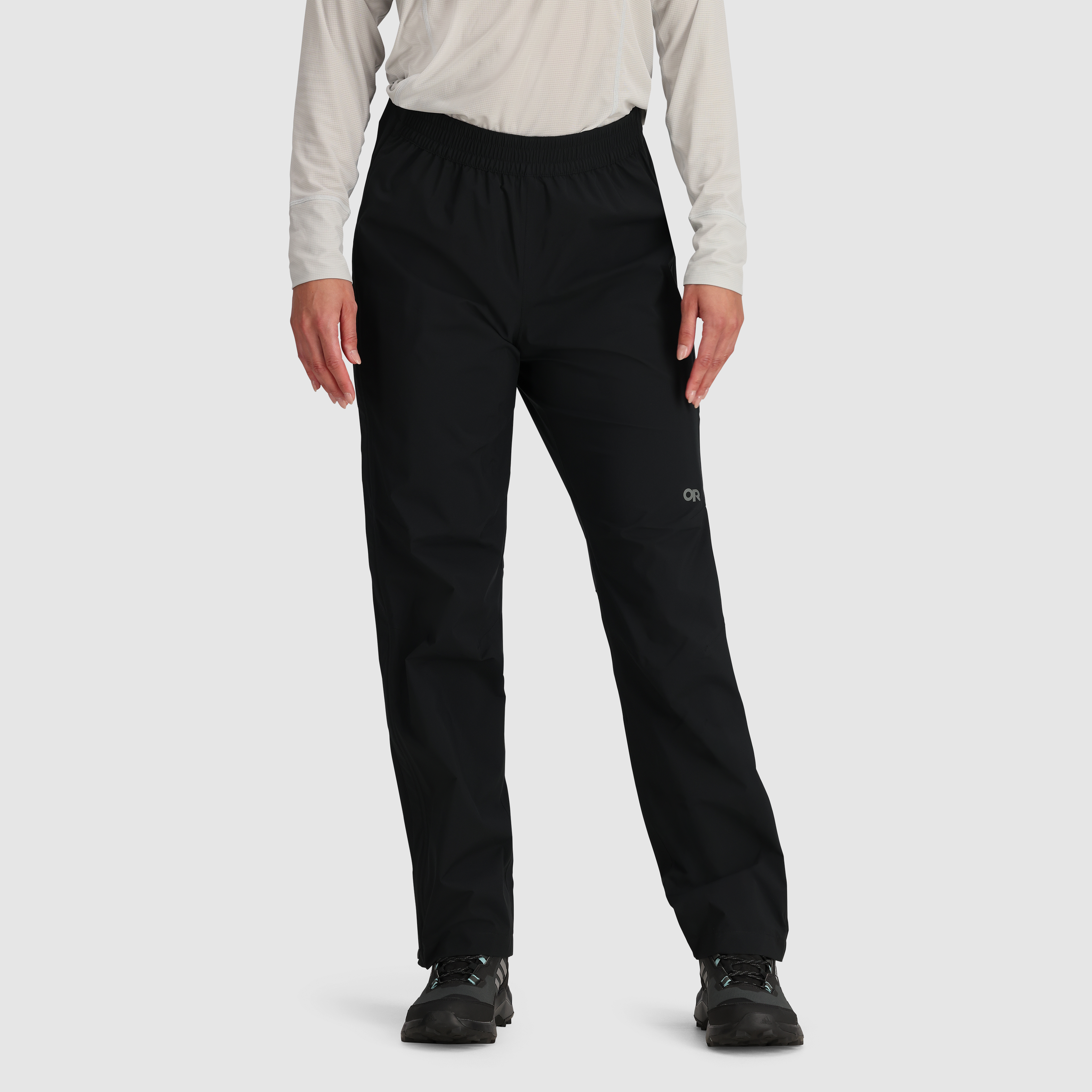 Women's Waterproof Stretch Rain Pants - Lightweight Windproof Hiking Pants for Outdoor Activities & Commuting