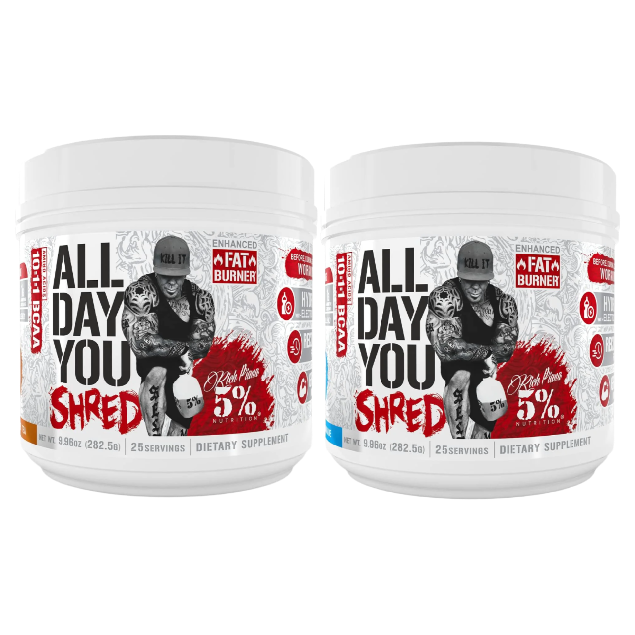 5% Nutrition All Day You SHRED Fat Burner Supplement - 25 Servings for Weight Loss & Energy Boost | Pre-Workout & Post-Workout Support for Men & Women