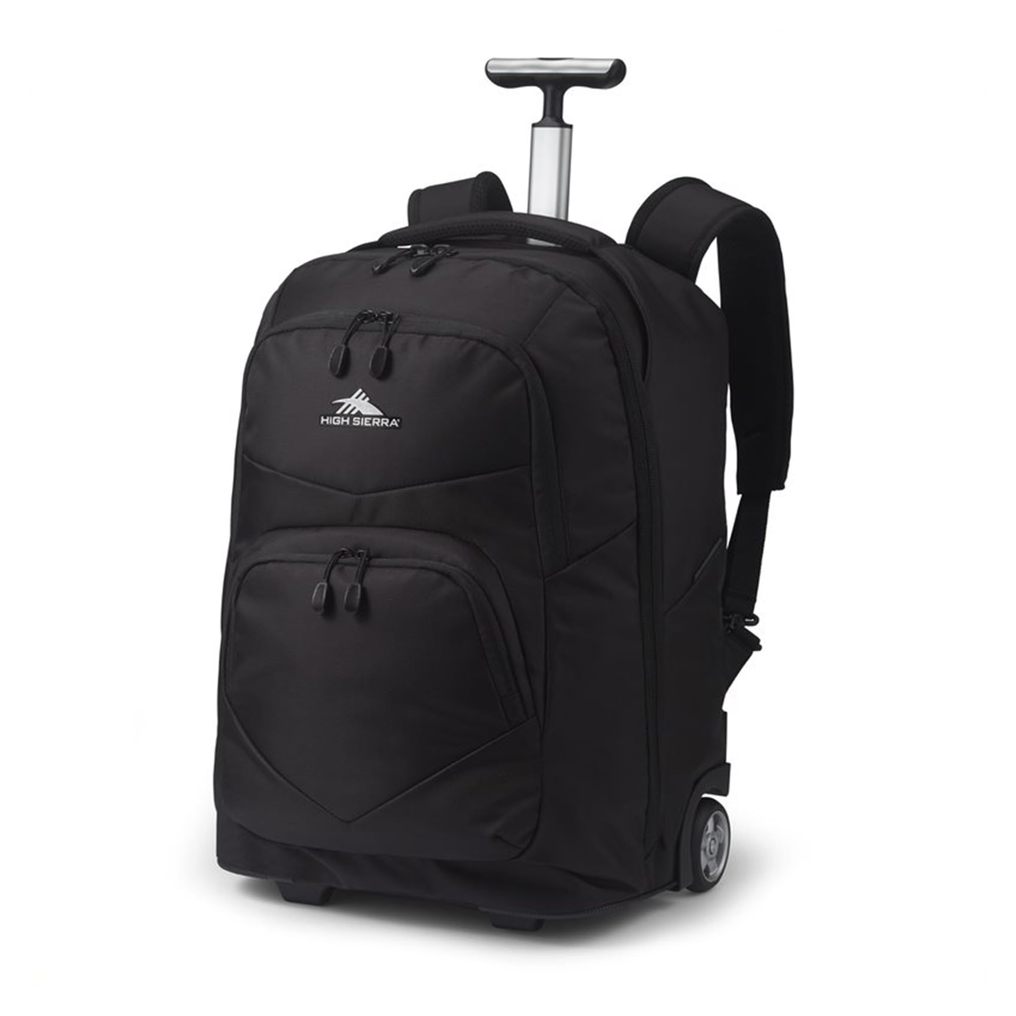 High Sierra Freewheel Pro Wheeled Backpack - 40L Rolling Laptop Bag for Travel & Business, Fits 15