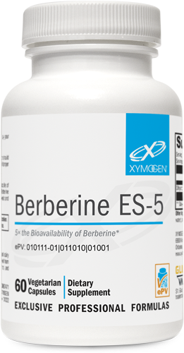 Xym Berberine ES 5 - 60 Capsules | Natural Blood Sugar Support Supplement | Supports Healthy Glucose Metabolism & Digestive Health | Ideal for Daily Wellness & Diabetes Management