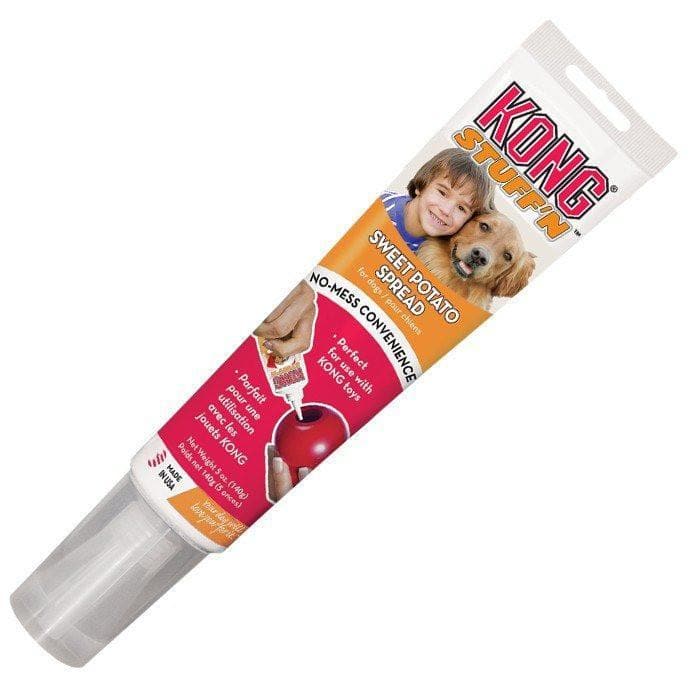 Kong Stuff'n Real Peanut Butter Spread - Natural Dog Treat Filler for Kong Toys | Perfect for Training, Chewing & Mental Stimulation | Long-Lasting Dog Reward for Puppies & Adult Dogs
