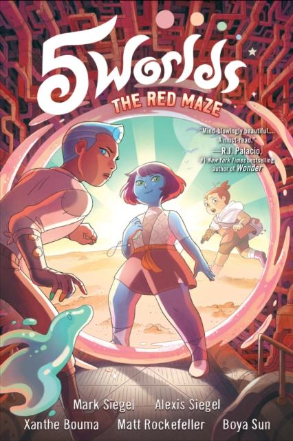 5 Worlds Book 3: The Red Maze - Epic Fantasy Adventure Novel for Teens & Young Adults | Perfect for Reading, Gifts & Book Clubs