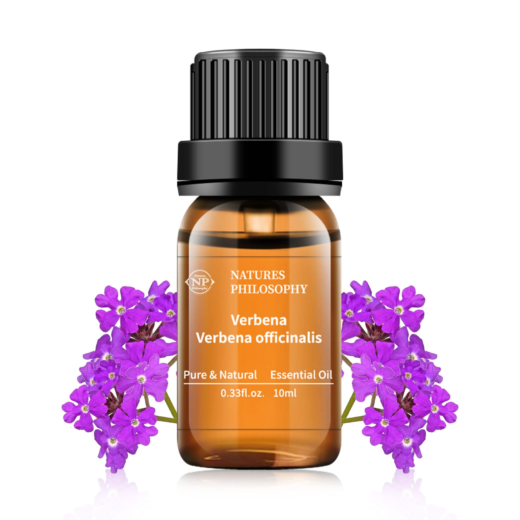 100% Pure Organic Verbena Essential Oil - Natural Aromatherapy Oil for Diffusers, Skin Care & Soap Making (10ml) | Relaxing Scent for Spa, Yoga & Home Fragrance