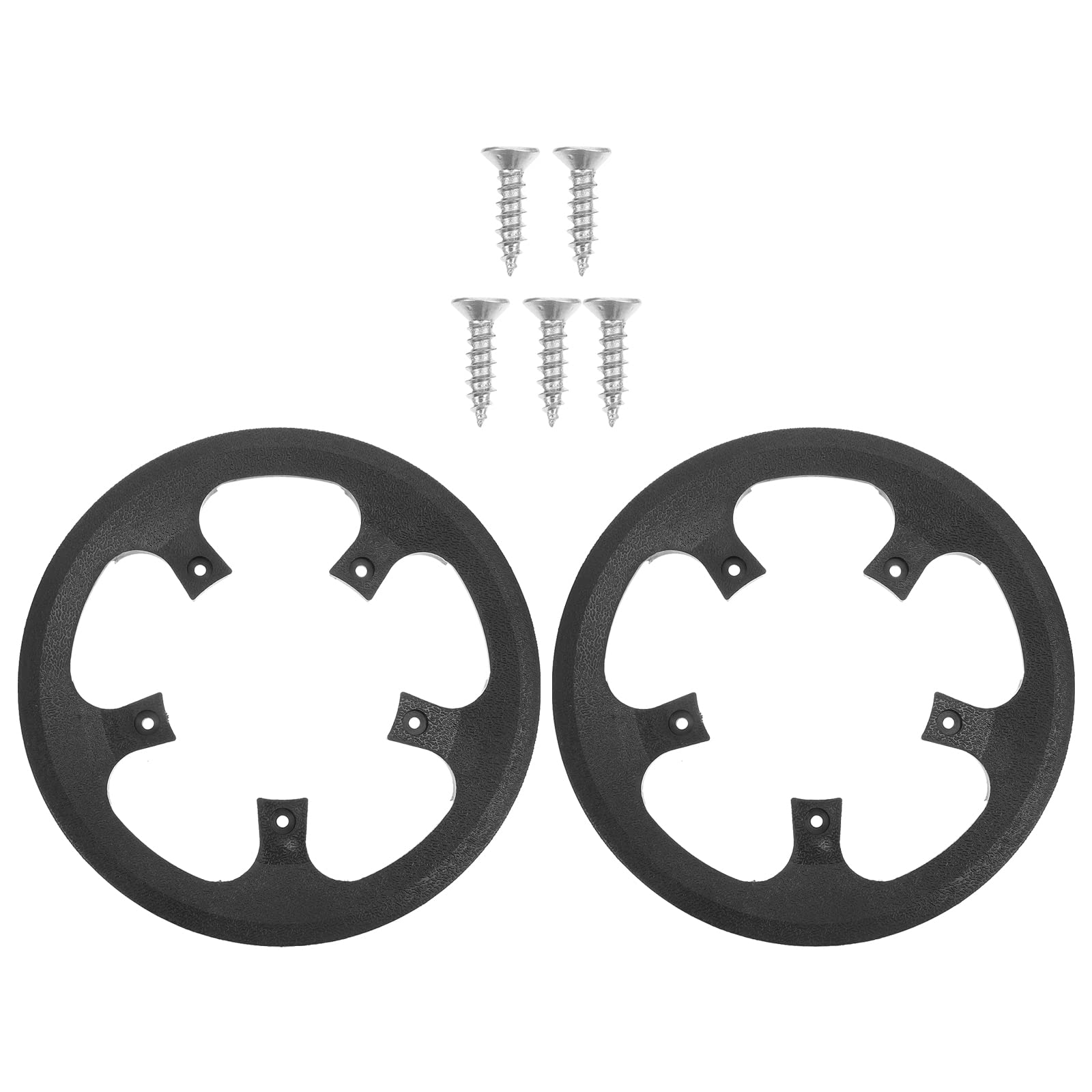 BESPORTBLE Bike Chain Guard - Durable Plastic Crankset Shield Protector for Bicycle Chains - Essential Bike Accessories & Supplies for Mountain, Road & Commuter Bikes - Perfect for Cycling Safety & Maintenance