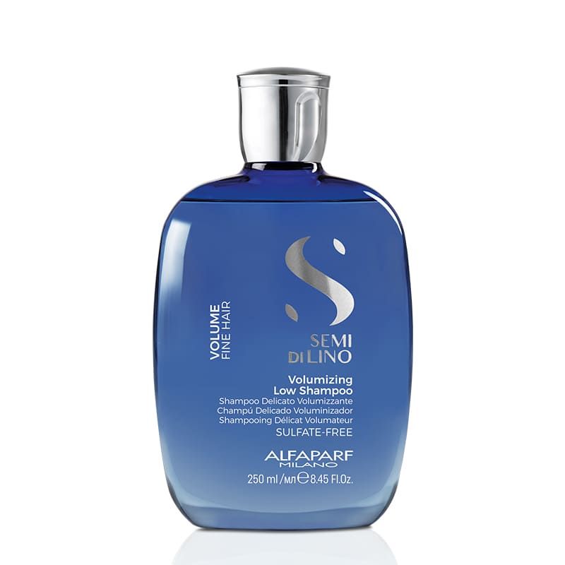Alfaparf Semi Di Lino Volume Volumizing Low Shampoo for Fine Flat Hair - Sulfate Free Hair Thickening Shampoo for Daily Use at Home & Salon