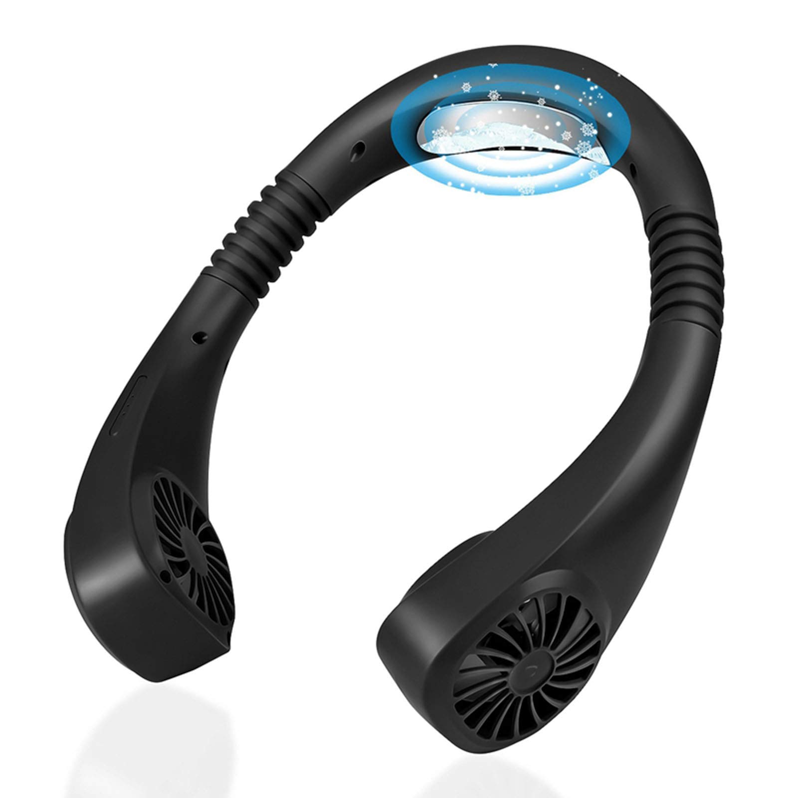 ZYMQ Portable Neck Fan with USB Charging - 2 in 1 Mini Air Cooler & Personal Air Conditioner - Perfect for Outdoor, Office, Travel, and Home Use
