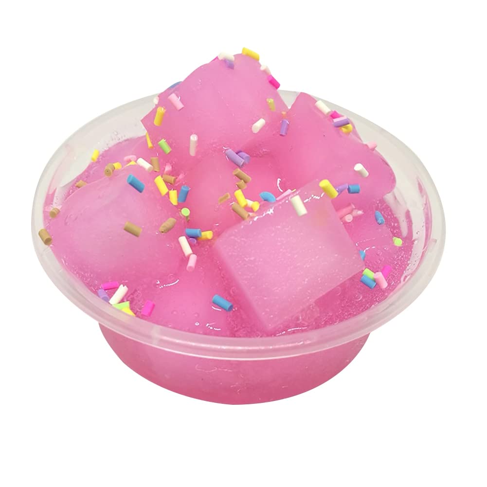 Yirtree Coconut Scented Slime Putty - Pink Crystal Mud Clay for Stress Relief & Sensory Play - Perfect for Kids, Adults, Fidget Toys & Anxiety Relief