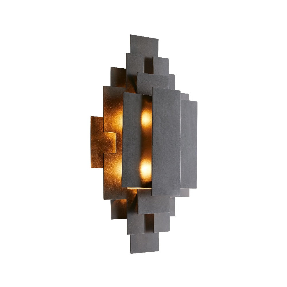 Hiroshi Modern Wall Sconce - Sleek LED Light Fixture for Bedroom, Living Room & Hallway - Energy Efficient Indoor Lighting Decor