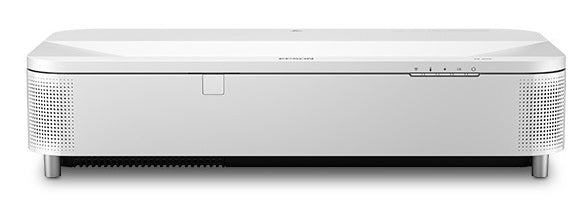 Epson PowerLite 810E 3LCD Ultra Short Throw Laser Projector - 4K Enhanced, Lamp-Free, 5000 Lumens | Home Theater, Office Presentations, Classroom Teaching
