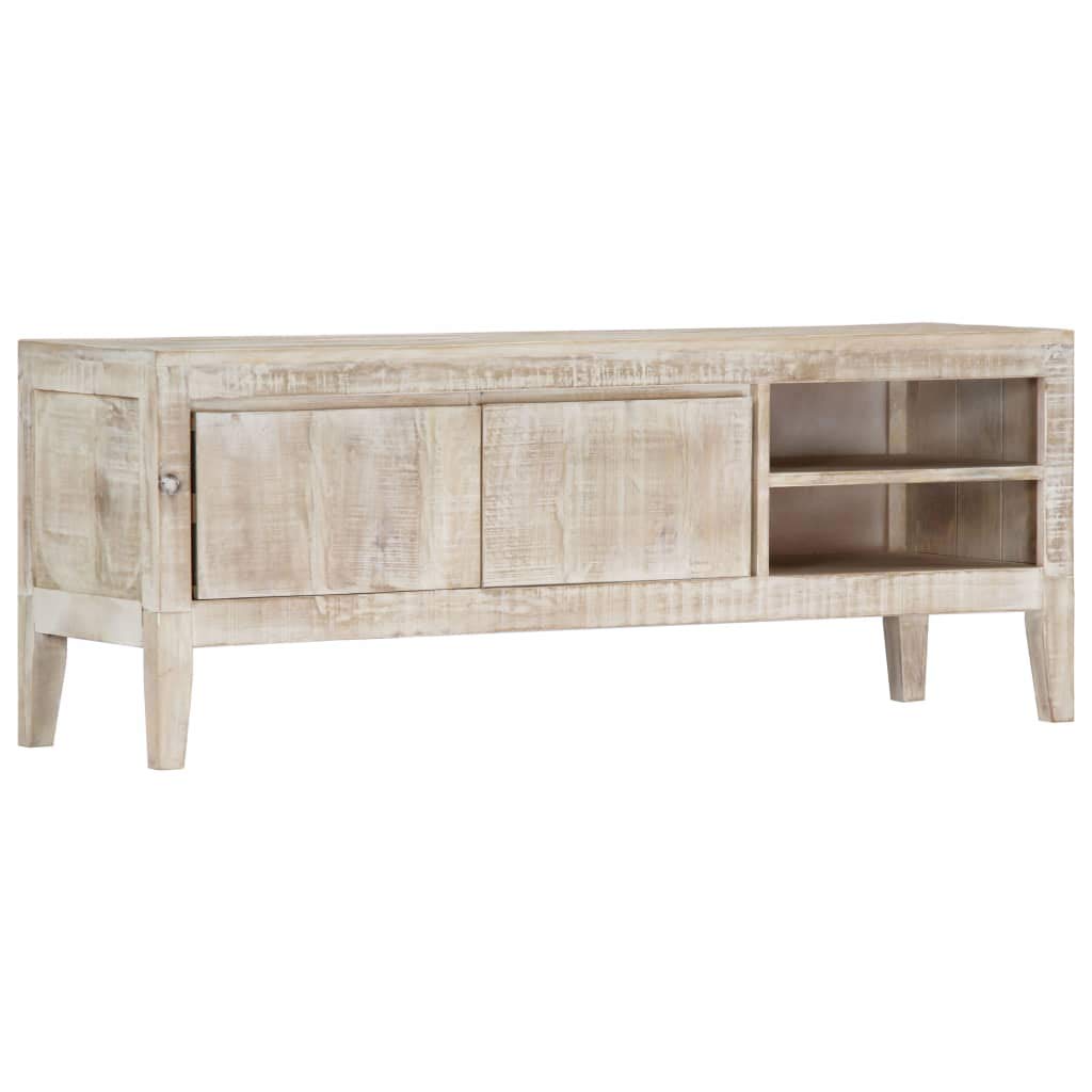 Modern Mango Wood TV Stand 46.5
