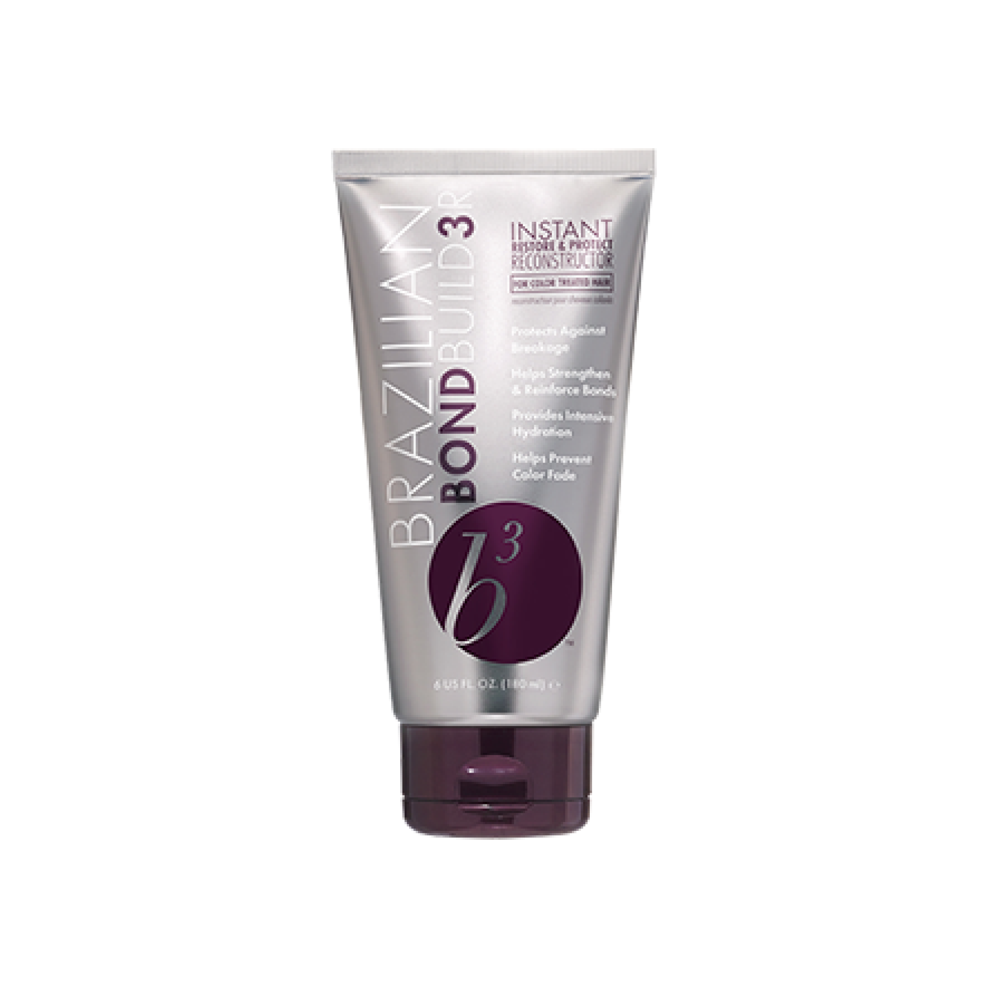 Brazilian B3 Reconstructor Hair Treatment - Deep Conditioning for Damaged Hair - Salon-Quality Repair at Home - Perfect for Dry, Frizzy & Chemically Treated Hair