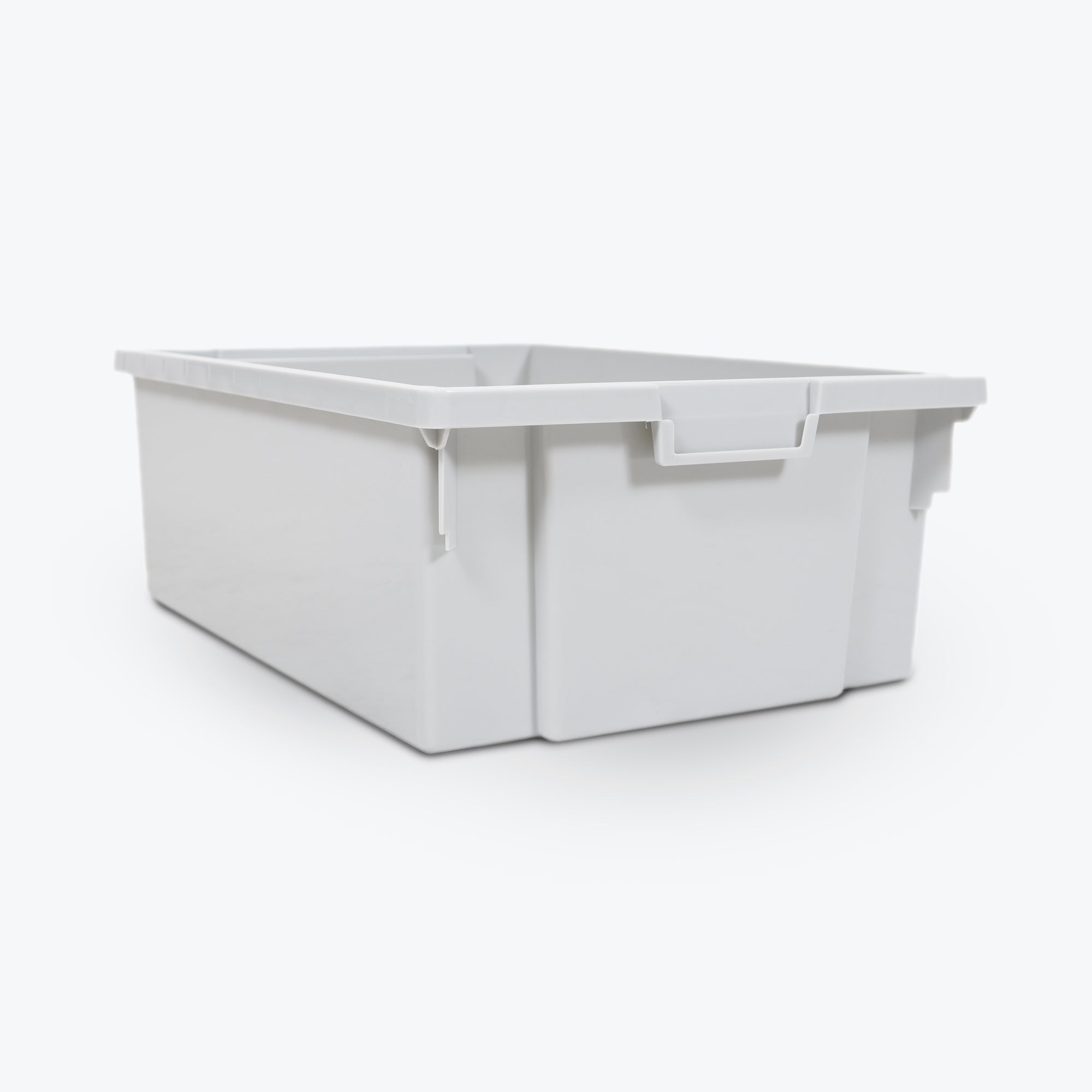 Stackable Storage Bins 4L (4 Large) - Durable Plastic Organizer for Home, Office & Garage - Perfect for Closet, Pantry & Toy Organization