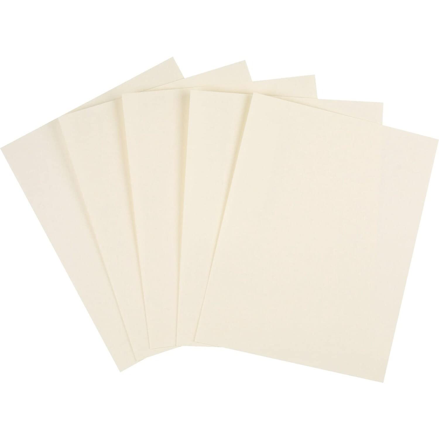 Premium 110 lb Ivory Cardstock Paper - 8.5