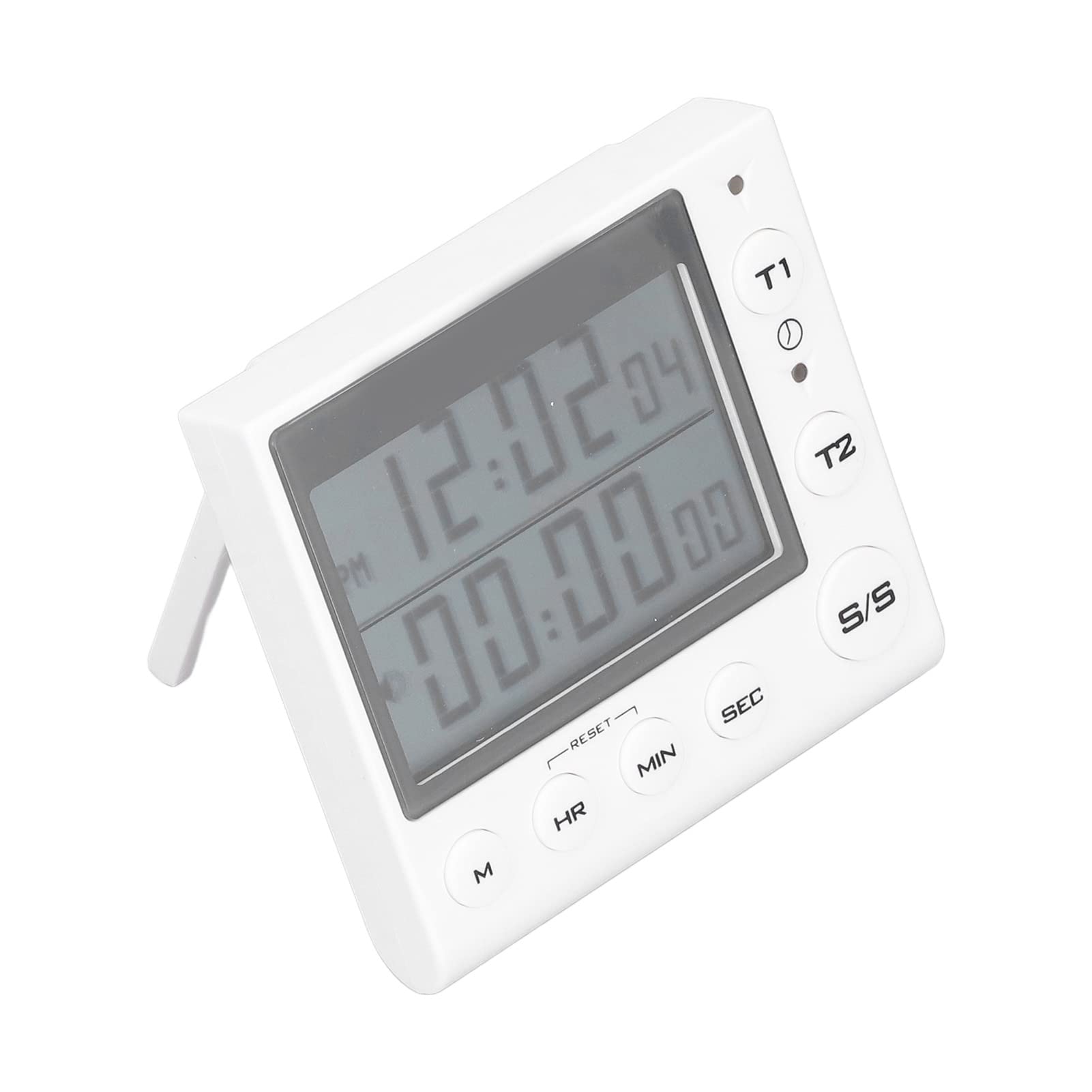 Digital Timer with Magnetic Back - Large Display Countdown Clock for Cooking, Studying, Workouts & Exercise | Kitchen, Office, Gym Timer with Memory Function