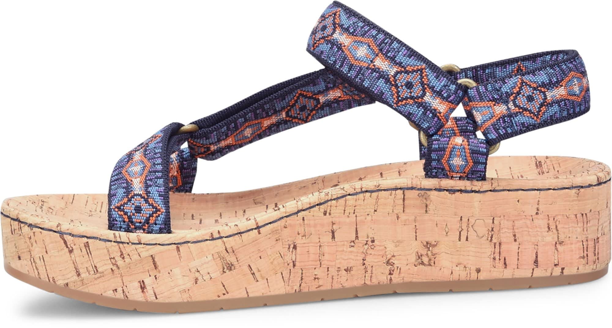 Born Sirena Women's Platform Sandals - Comfortable High Heel Summer Beach Shoes for Women, Perfect for Vacation, Party & Casual Outfits