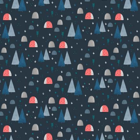 Cotton and Steel Summer Skies AE201 MI2 Ladybug Land Fabric - Perfect for Quilting, Dressmaking & Home Decor Projects